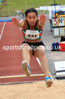 Womens under-20s long jumps, 2022 Northern Senior and Under-20 Champs., Wavertree Athletics Centre, Liverpool. Photo: David T. Hewitson/Sports for All Pics